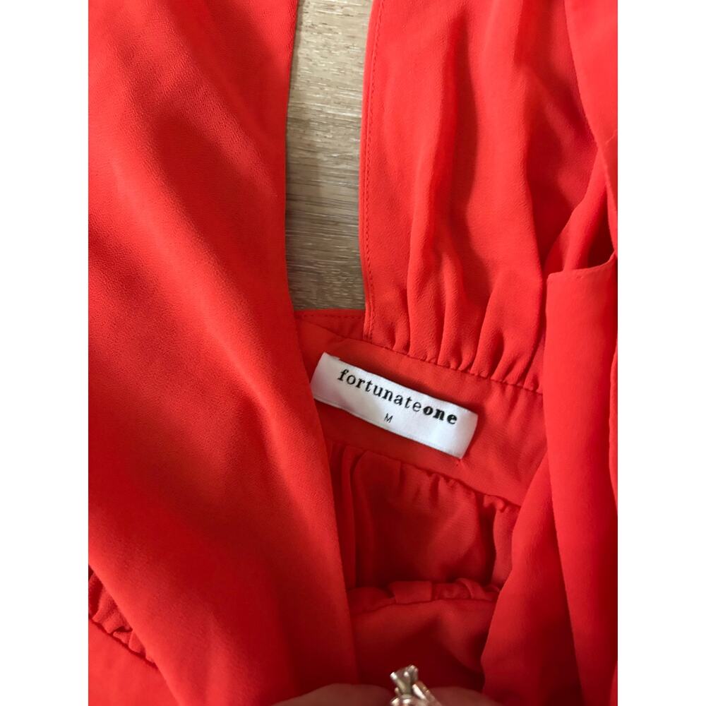 HELLO MOLLY Stand Out Heart Maxi Dress Bright Red - Picture 6 of 10